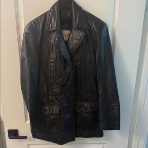 Vintage Bermans Leather Jacket
